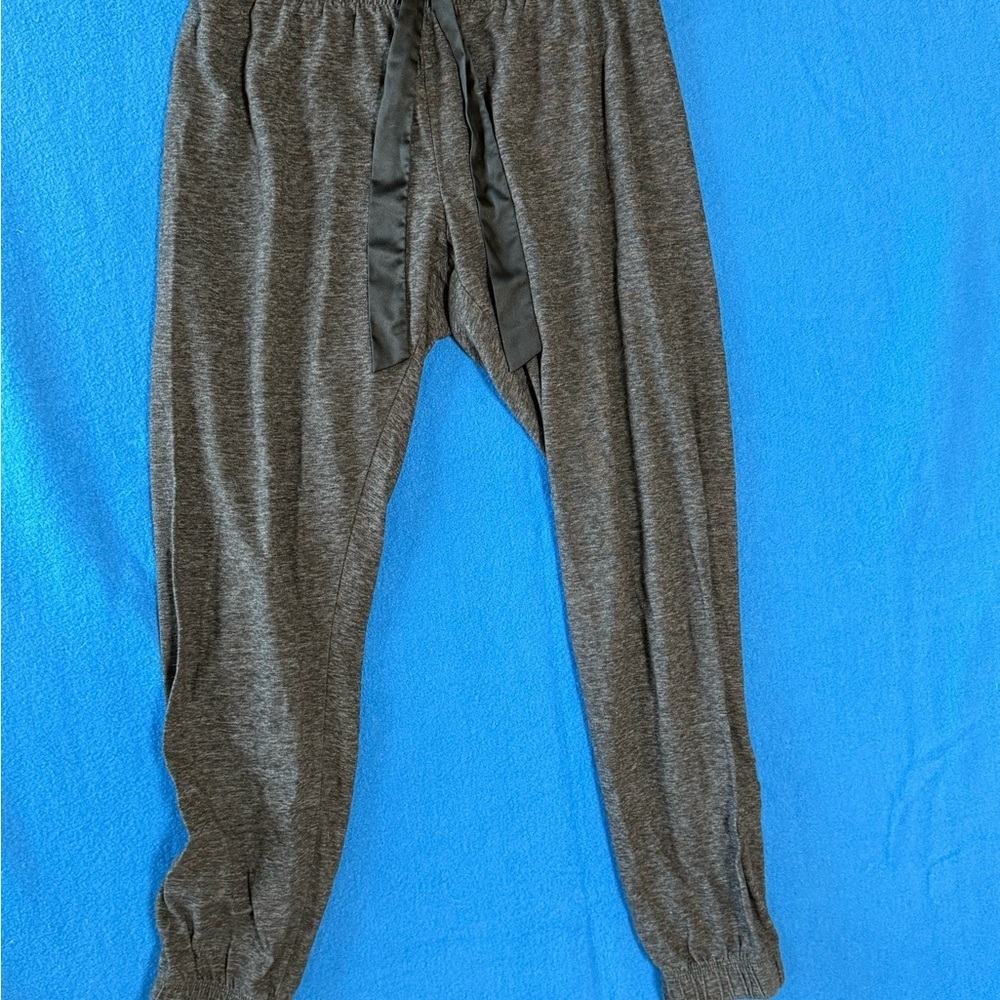 Victoria's Secret Solid Gray Jogger Loungewear Sleep Pants Sz S
